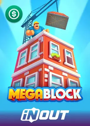 MegaBlock pokie by InOut at Brango